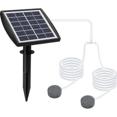 Pompe d'aération solaire, pompe à oxygène solaire, pompe à eau solaire, pompe d'oxygénation solaire pour bassin, pompe d'oxygénation solaire à double mode (1/5)
