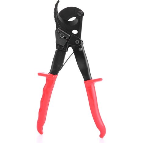 Robust 240 mm² professional ratchet cable cutter, manual wire cutting tool for cutting copper and aluminum cables (1/5)