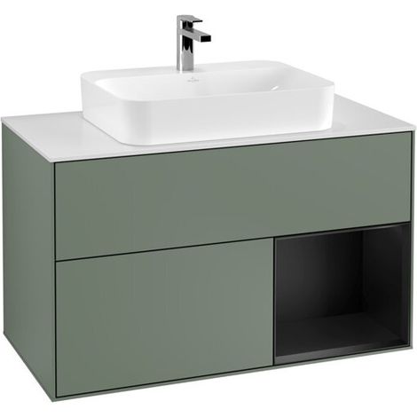 Villeroy & Boch G371PDGM Meuble sous-lavabo Finion G37 (1/2)