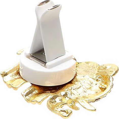 Elephant Car Air Vent Clip - Rhinestone Decorative Diffuser for Essential Oils - Fits Standard Vertical AC Vents - 1 Piece (1/5)
