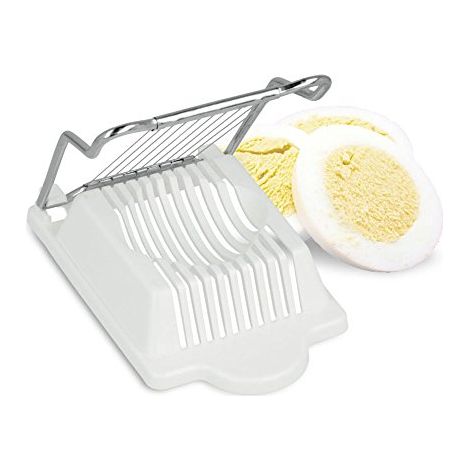 3C CASA Taglia Uova a Fette per Cucina Utensile Pratico per Affettare Uova Sode Facile da Usare (1/4)