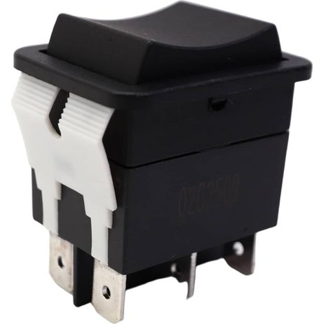 HY12-9-3 Rocker Switch 6 Pin 125/250V 20A/2HP for Electrical Appliances and Industrial Power Tools (1/5)