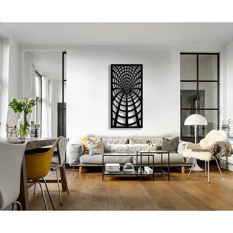 BLACK HOLE - Pannello in PVC traforato - Parasole - Misura: 50x150 cm - Colore: nero (1/2)