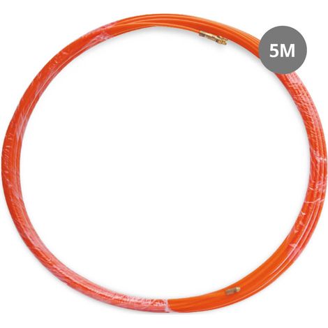 Guía pasacables de fibra de vidrio + metal 4mm 5 metros GSC 0601065