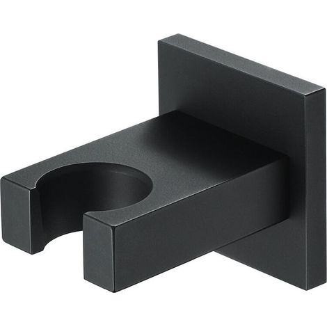 Support de Douche à Main Noir Support de Pommeau de Douche Laiton Support de Tête de Douche Montage Mural Support de Douchette Rectangle Support Douchette -INHHUB (1/5)