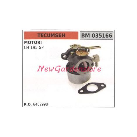 Carburatore a vaschetta TECUMSEH rasaerba tosaerba tagliaerba LH 195 SP 035166