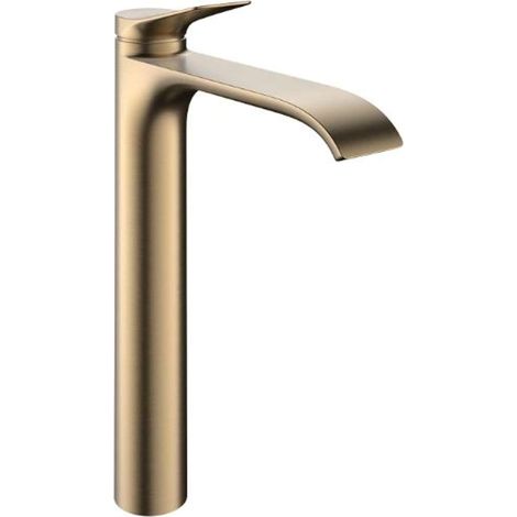 Hansgrohe Vivenis - Waschtischmischer mit Ablauf, EcoSmart, CoolStart, Bronze gebürstet 75044140