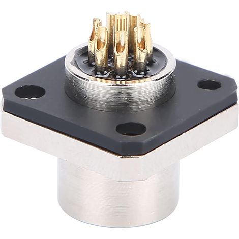 Connecteur 8-Pin Type de Trous carré Socket Industrial Supplies M12 - H - S8 (1/5)