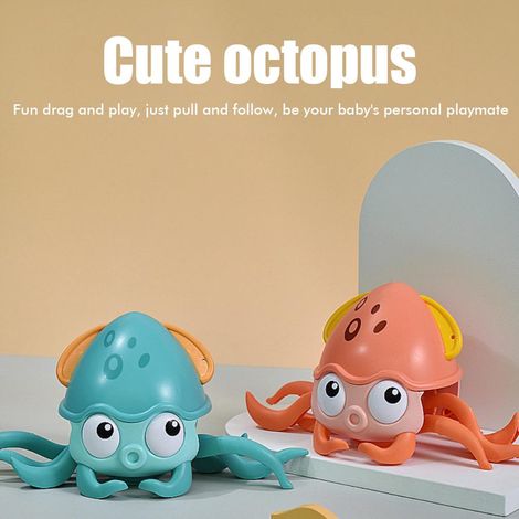 Oktopus-Badespielzeug, Meerestiere, aufziehbares Wasserspielzeug, schwimmendes Oktopus-Spielzeug für Kinder (1/5)
