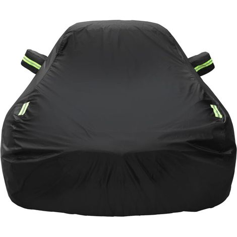 Bâche pour voiture extérieure XL– Housse imperméable PEVA – Doublure coton respirant – Protection anti UV et neige (1/5)