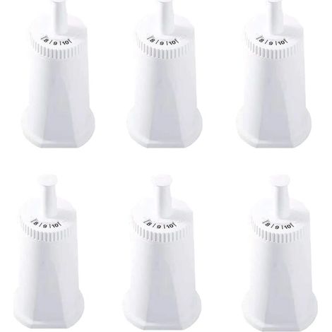 Confezione da 6 filtri acqua di ricambio per macchine da caffè espresso Sage Oracle Touch Barista Claro Swiss BES008 BES920 BES878 BES880 BES980 BES990
