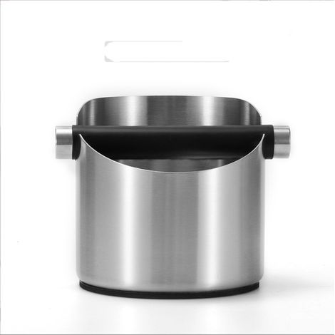 Kaffeerührer, Espressorührer, Behälter für gemahlenen Kaffee, Barista-Zubehör, Kaffeemaschinenzubehör, stoßfester Behälter für gemahlenen Kaffee, Rührer mit abnehmbarem Rührstab, Edelstahlmodell.