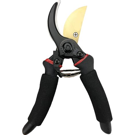 Sécateur professionnel en titane de qualité supérieure de 20,3 cm (GPPS-1003), sécateurs à main, tondeuses de jardin. (1/4)
