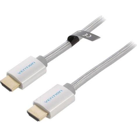 Cable HDMI 2.0 prise male des deux cotes UHD 4K 3D 5m - Noir
