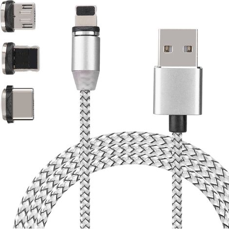 Ventilateur de table portable rechargeable USB, puissant et silencieux pour chambre dortoir camping cuisine blanc (1/5)