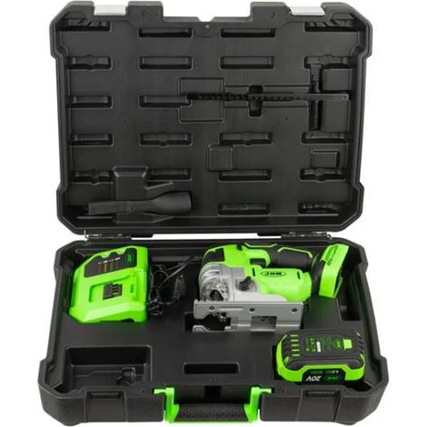 JBM 60010C Seghetto 20 V Brushless con batteria
