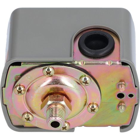 Interrupteur de pression 220V AC réglable pour pompe à eau, contrôleur mécanique ajustable avec contacteur de régulation de pression. (1/5)