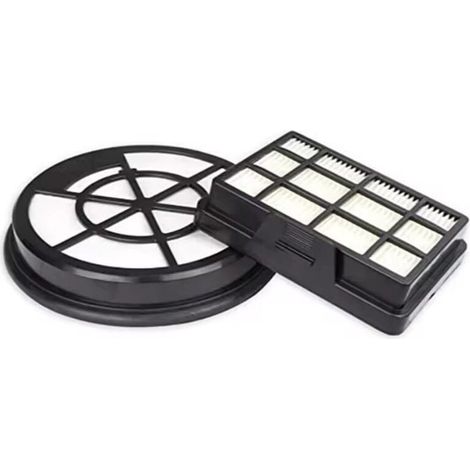 1 jeu de filtres d'aspirateur pour aspirateurs Bosch BGC05AAA1/BGS05A220/BGS05AAA2 (1 filtre d'entrée d'air + 1 filtre de sortie d'air)