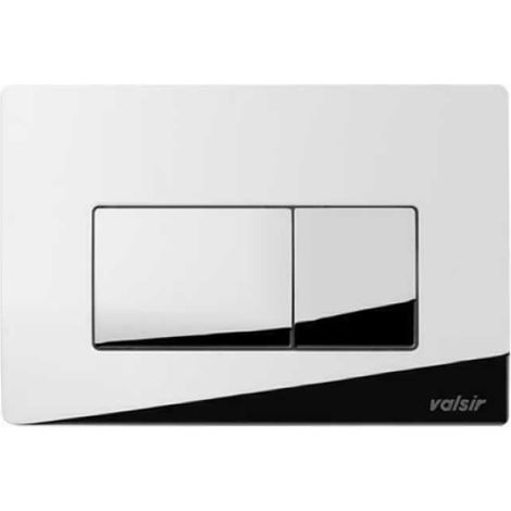 Valsir P1 Placca di Comando Meccanica Cromo VS0871335 (1/4)