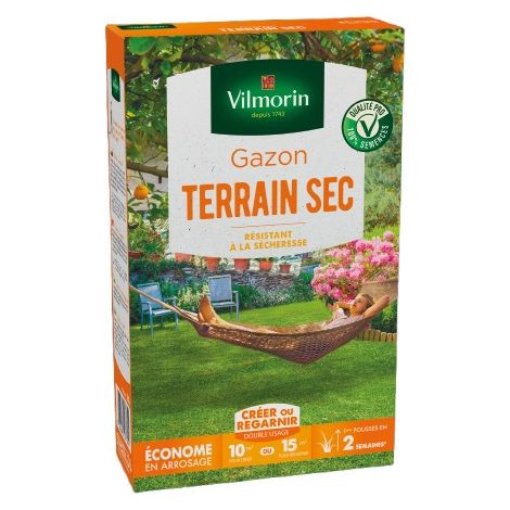 Vilmorin - Gazon Terrain Sec 250 gr (4460519) (1/2)