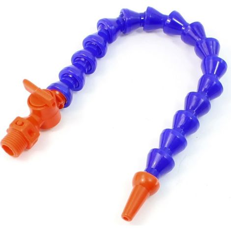 6mm Filetage PT 1/4" Flexible Buse Eau Pétrole Tube Avec Valve