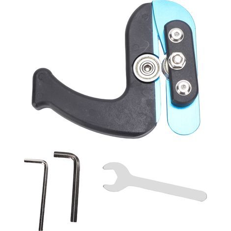 Coupe-placage pour le travail du bois, coupe-bandage latéral, outil d'ébavurage et de rabotage avec Double roulement (1/5)