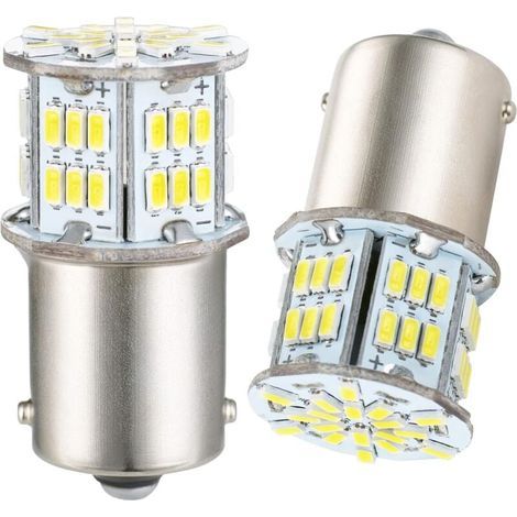1156 P21W LED Ampoules 54SMD BA15S 7506 1141 Ampoule de LED pour Clignotants Feu Recul Feu Direction Voiture Feux Anti-Brouillard Lampe 12V (1/5)