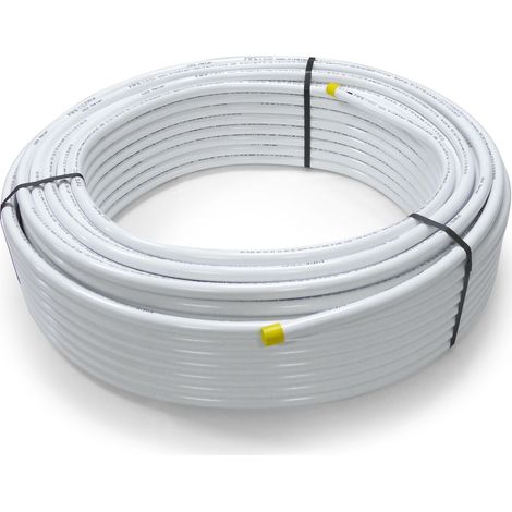 Aluverbundrohr 16x2 mm 200m Mehrschichtverbundrohr weiß Verbundrohr (1/5)