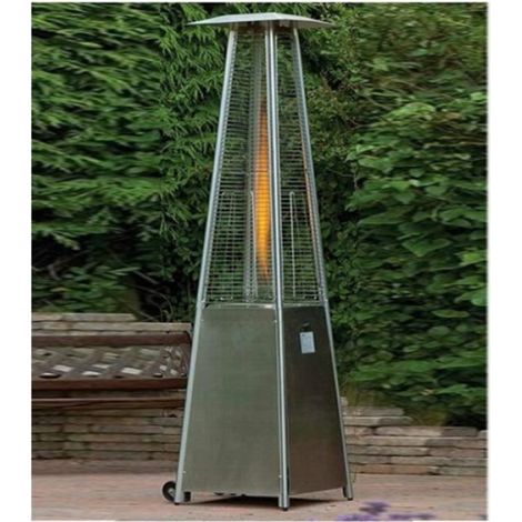 Housse de protection complète pour chauffage de terrasse, Tissu Oxford 210D très résistant pour chauffage pyramidal, 221x61x53 cm (1/4)