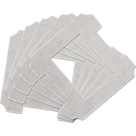 Packung mit 10 Ersatzteilen für Winbot W1/W1 Pro Fenstersauger, waschbare Wischmopp-Pads (1/5)