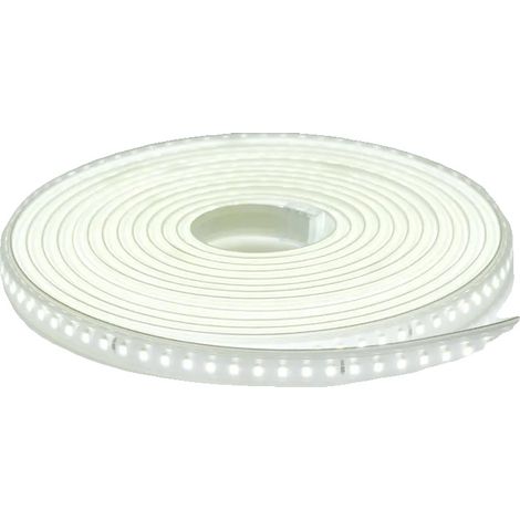 Striscia LED, impermeabile, ad alta luminosità, bianco freddo, 15 m (1/2)