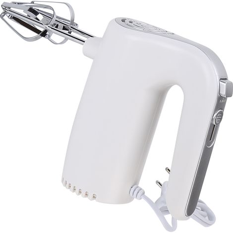 Batteur à main électrique en ABS et acier inoxydable, batteur à œufs électrique portable et compact, batteur de cuisine manuel pour milkshakes et crème fouettée (1/5)