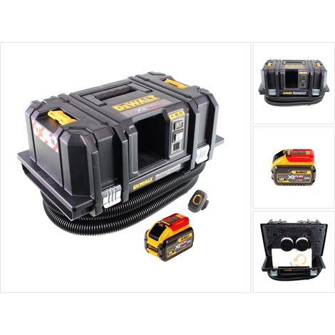 Dewalt DCV 586 MN Aspirapolvere a batteria per liquidi e solidi 54V 11L Brushless + 1x batteria FlexVolt 9,0 Ah - senza caricabatterie (1/5)