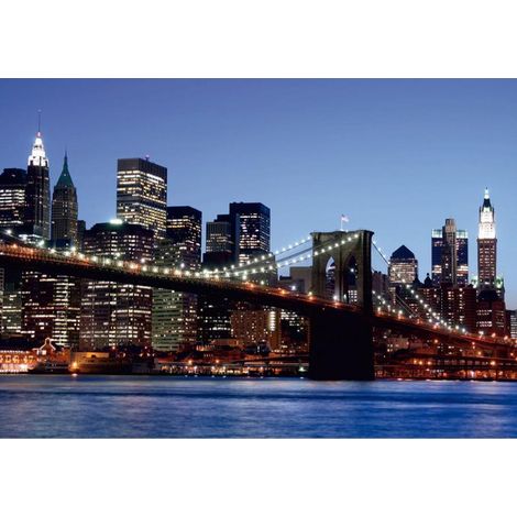 Brooklyn bridge, photo murale, 360x254 cm, 4 parts (1/3)