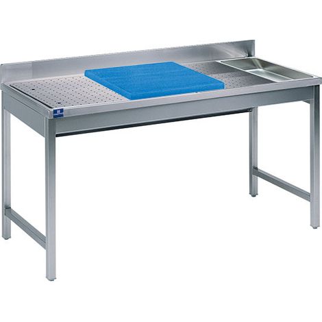 Table de Préparation Inox pour Poisson - Virtus