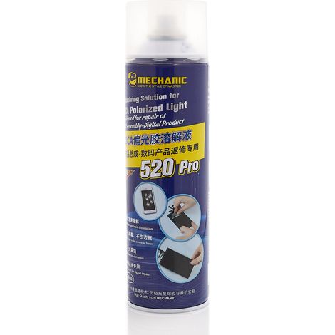 Disperdente Mechanic 520 PRO per la rimozione della colla dai polarizzatori LCD (1/2)