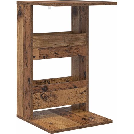 Side Table Old Wood 40 x 35 x 60.5 cm Engineered Wood vidaXL