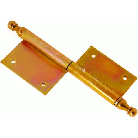 BISAGRA DE PUERTA GALVANIZADA, DECORATIVA, 100 MM, DERECHA - BISAGRA D100 OZD