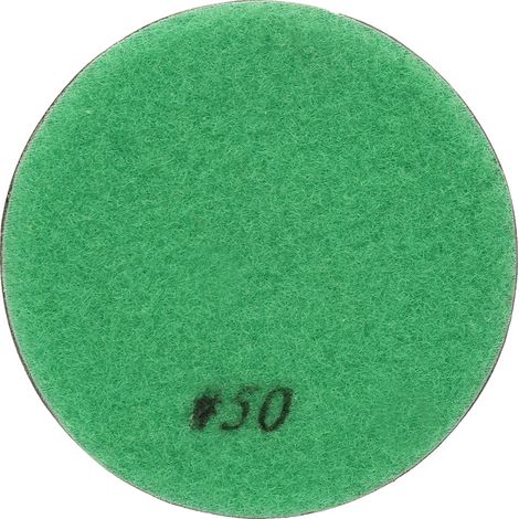 Ortviai Disque de polissage diamant humide 100 mm 50 pour granit, marbre et béton (1/5)
