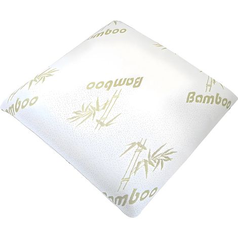 Guanciale memory 60 x 60 cm - DOUCEUR di BAMBOU di NATUREA (1/5)