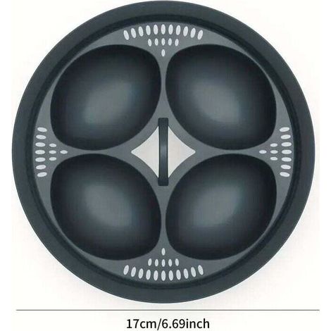 4-in-1 Multifunktions-Dampfgarer, Eierform, Dampfgarer, Eierkocher-Zubehör für Thermomix (1 Stück) (1/5)