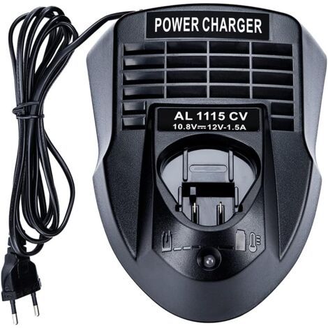 Li-ion Battery Charger AL1115CV 10.8V 12V 1.5A Li-ion Drill/Screwdriver BC430 BC330, 2 607 336 996 BAT411 BAT412A (1/5)