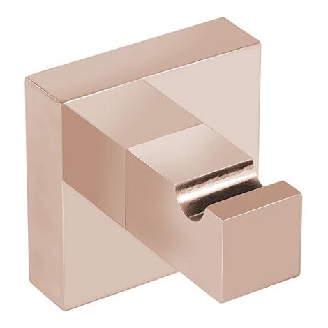 TRES 10723620OP ACCESORIOS BAÑO Percha Oro Rosa 24K - ref: 10723620OP
