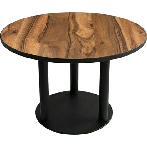 Table de restaurant intérieur VICENCE DIAMÈTRE 110 cm avec le pied JASON