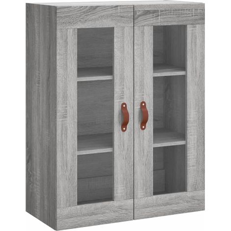 Maison Exclusive - Armario de pared gris Sonoma 69,5x34x90 cm (1/5)