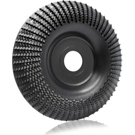 Disque Bois Meuleuse 125 mm, Disque Abrasif en Bois, Disques de Meulage du bois en Carbure de Tungstène pour Façonner, Meuler et Couper - Compatible avec Meuleuses d'angle 115 mm ou 125mm (1/5)