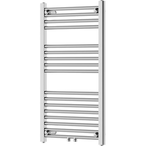 Mexen Mars Badezimmerheizkörper 900 x 500 mm, 292 W, Chrom - W110-0900-500-00-01 (1/5)