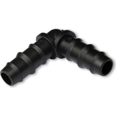 Coude annelé polypropylène pour tuyau Ø int 25 mm (Lot de 5)