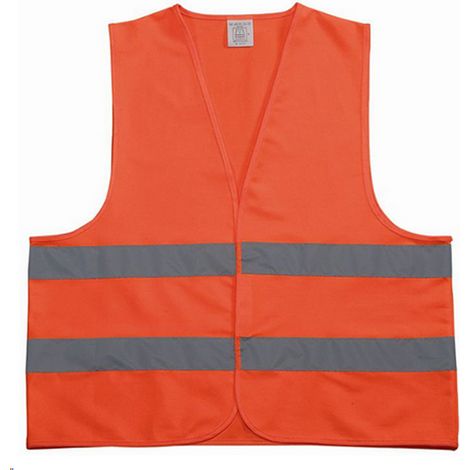 Chaleco reflectante naranja homologado XL