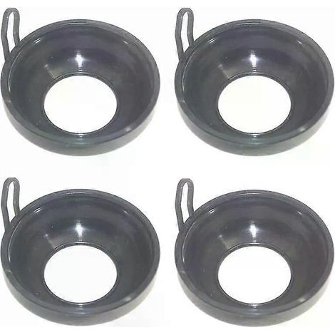 Ensemble de 4 pièces adapté pour Honda VF750C 1993-1999 VF 750 C Membrane de piston de dépression de carburateur ()